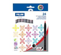 Feutres Pointe Pinceau Boîte 24 Couleurs