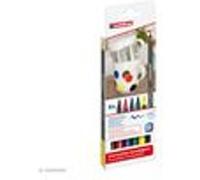 Feutres Porcelaine Edding 4200 - Coloris standards - 6 feutres G