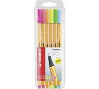 Feutres Stabilo 88/6-1 Multicouleur [6 Unités]