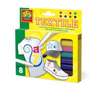 Feutres Textiles : Blister De 8 Feutres