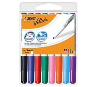 Bic Blister 8 Velleda Pietradors Colors Multicolore