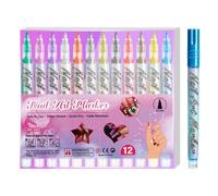 Feutres Vernis à Ongles 12 Couleurs Outils de Peinture à Séchage