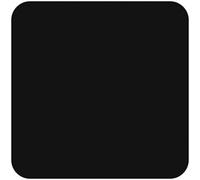 Feutrine acrylique de 3 mm d'épaisseur - Noir - 1 m - 150 cm x 100 cm