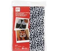 Feutrine - Assortiment imprimés animaux - A4 - 10 feuilles - Loisirs créatifs - Apli Kids