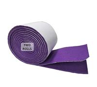 Feutrine Autocollante Rouleau, Tissu de Feutre Adhésif, Feutre Collant pour Box Liner Cup Mat Cadres Meubles 1,4 mm D'épaisseur 10x250cm 2 Rouleaux (Violet)