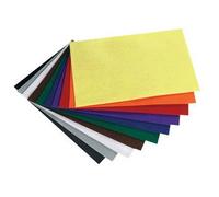 Feutrine de bricolage, 200 x 300 mm, 150 g/m2,couleurs