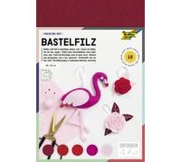 Feutrine de bricolage TON-IN-TON MIX, rouge