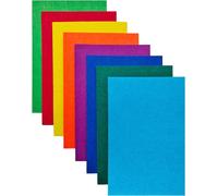 Feutrine Loisir Creatif,Tissu De Feutre 2 Mm D'épaisseur,8 Pièces 20x30cm Feuilles De Feutre Rigide,Feutrine De Couleur Pour L'artisanat(Série Couleurs De L'arc-En-Ciel)