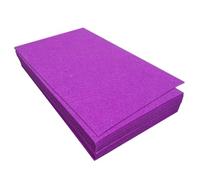 Feutrine pour L'artisanat, 32 Pièces Tissu de Feutre, 17,78×28,7cm Feuilles de Feutre Rigide, Feutrine pour La Couture Broderie et Décorations de Fêtes (Violet)