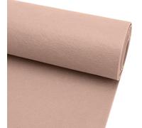 Feutrine,Rouleau de feutre 40 cm x 250 cm x 3 mm,Feutrine loisir creatif,Feutrines beige clair,pour DIY bricolage,décoration,patchwork,chemin de table,Costume