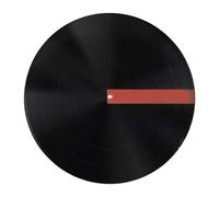 Feutrine Vinyle 12in Anti-vibration Anti-static Silicone Pad Rubber LP Antislip Mat For Phonograph Turntable(Black)