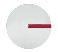 Feutrine Vinyle 12in Anti-vibration Anti-static Silicone Pad Rubber LP Antislip Mat For Phonograph Turntable(White)