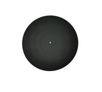 Feutrine Vinyle Turntable Platter Mat Silicone Rubber Design Universal For LP Vinyl Record Players Phonograph(Black)