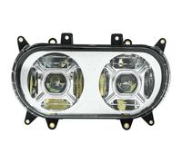 Feux Additionnels Moto pour Road pour Glide 2015 2016 2017 2018 2019 2020 2021 2022 2023 2024 Phare De Moto Phare Double Projecteurs Avant(Short Wire)