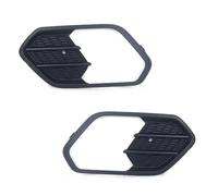 Feux Anti-brouillard Auto Pour Ford Pour Escape Pour Kuga 2017 2018 Et 2019 Cache Chromé Pour Feu Antibrouillard Avant Cadre Grille Pare-chocs Phare Antibrouillard(Dumb black 1 pair)