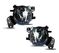 Feux anti-brouillard compatibles avec BMW Série 5 (E60 / E61) 2003-2010 Pour pare-chocs M-pack Une paire de phares antibrouillard lentille claire HB4 / 9006