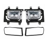 Feux anti-brouillard Ensemble Phares Antibrouillard Sans Ampoule Pare-choc Avant Pour BMW E30 318I 325I 325E 63171385945 63171385946 Phare Anti-brouillard