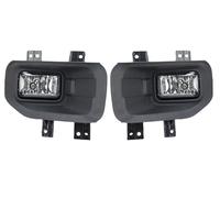 Feux antibrouillard avant Phare Antibrouillard Avant Pour Ford Pour F150 2015-2017 Phare Avec Ampoule Halogène Cache Cadre Et Accessoires Phare Anti-brouillard(1 pair)