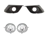 Feux Antibrouillard Compatible Avec Mazda 3 Pour Axela 2014 2015 2016 OEM:BKD1-50-C21 Phares Antibrouillard Couvercle Phare Calandre Lunette Pièces Lampe Accessoires(Fog and covers)