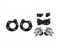 feux antibrouillard Compatible Avec Toyota Pour Corolla Pour Axio Pour Fielder 2015 2016 2017 Car Foglights DRL Front Bumper Fog Lamp White Yellow With Wire Switch