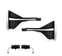 feux antibrouillard Compatible Avec Toyota Pour Innova 2022 2023 2024 Ensemble DRL Phare Blanc Jaune Daytime Running Light Fog Lamp With Cover Kit