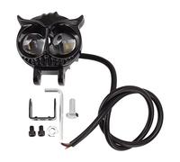 Feux Antibrouillard de Moto Hibou Lumière Blanche Externe Lumière Jaune Lumière Modifiée pour LED 2000Lm 12 80V 15W avec Deux Couleurs pour éclairage de Hibou Figurine de Hibou