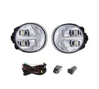 Feux Antibrouillard pour Toyota pour Rav4 2004 2005 pour Hilux 2005-2009 pour 4 Runner 2006-2009 Ensemble De Phares Antibrouillard De Voiture Accessoires Voiture 12V Phare Avant(LED White)
