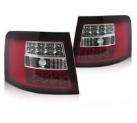 Feux Arrière à LED Audi A6 C5 4B Avant 97-04 Rouge/Chrome Gauche Droite