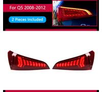 Feux arrière à LED Audi Q5, clignotants dynamiques, matériau PPD durable, Pour 2008-2012