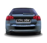 Feux arrière à LED pour Audi A4 Break B7 2004-2008 Foncé Rouge 4 pieces