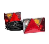 Feux arrière ASPÖCK + faisceau MANTES 4m, 7 broches