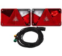 Feux arrière ASPÖCK MULTIPOINT V + faisceau MANTES 7 m, 7 broches