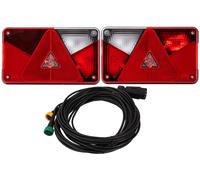 Feux arrière ASPÖCK MULTIPOINT V + faisceau MANTES 7 m, 7 broches