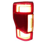 Feux Arrière Auto Compatible avec Ford F250 F350 pour Super Duty 2020 2021 2022 LC3Z13405 Feu arrière de type voiture avec ensemble d'angle mort (module non inclus)(Left)