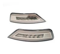 Feux Arrière Auto Compatible avec Ford pour Focus pour hayon 2009-2013 pour Ecosport 2013-2020 2 pièces feu de pare-chocs arrière réflecteur feu de brouillard clignotant(3 Functions)