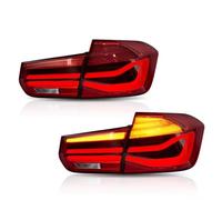 Feux arrière Compatible Avec BMW Pour 320i 2013 2014 2015 2016 2017 2018 Dynamique Clignotant Installation Facile Feu Antibrouillard Feu Arrière Feux Arrière Bloc Optique(A Red 2PCs)