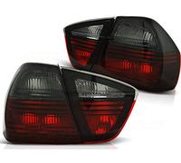 Feux arrière compatibles avec BMW Série 3 E90 2005 2006 2007 2008 Berline GV-1775 Ensemble complet de feux arrière côté conducteur et passager Rouge fumé