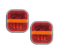 Feux arrière de remorque - Feu arrière pour remorquage | Feu stop sans fil haute intensité | Indicateur de Signal de sécurité de camion de bateau de dépanneuse pour le véhicule utilitaire de