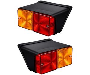 Feux arrière de tracteur 12v, LED très brillante, ensemble de feux arrière de remplacement pour Case/IH | Fiat | Tracteurs Ford New Holland 6610 535 515 4610