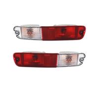 feux arrière de voiture Compatible Avec Mitsubishi Pour Pajero Montero V73 V75 V77 2003-2007 Feu De Pare-chocs Arrière Voiture D'avertissement Réflecteur Lentille Rouge Ampoules(Left and Right)