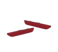Feux Arrière d'Éclairage Pour Ford Pour Mustang 2010-2014 Coques Protection Feux Position Latéraux Pare-chocs Avant/arrière Lentille Sans Ampoule(2pcs red rear)