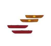 Feux Arrière d'Éclairage Pour Ford Pour Mustang 2010-2014 Coques Protection Feux Position Latéraux Pare-chocs Avant/arrière Lentille Sans Ampoule(B 4pcs front rear)