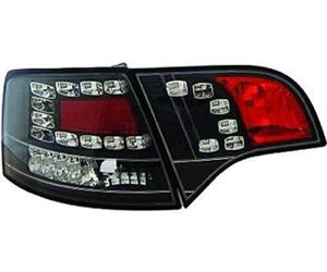 feux arrière design, set A4, 05-08 LED/AVANT noir, feu de position LED/feu arrière feu stop LED clign. LED