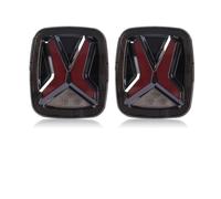 Feux ArrièRe Ensemble pour Jeep pour Wrangler CJ TJ YJ Ensemble De Feux Arrière À LED Approuvés Feu De Freinage Fumé Feu De Recul Feux De Circulation Diurnes Assemblage(EUR Version)