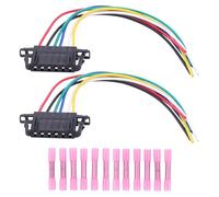 Feux arrière Faisceau de câblage Feu arrière Câble Connecteur Connecteur | Kit de câbles pour feu arrière Passat B6 3C CC Transporter T5 T6 Polo 6R Tig-uan 5N Shar-an 7N Toua-reg 7P Tour-an 5T Je-tta