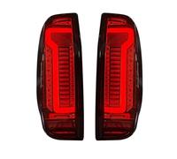Feux arrière Feu arrière LED pour Nissan, pour Navara D40 2005 - 2015, feu d'avertissement, feu de freinage Feu arrière de voiture (Couleur : Black 1 set)