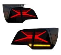 Feux Arrière Feu Arrière Voiture Pour Tesla Pour Model 3 Années 2017-2022 Ensemble Feux À Avec Clignotants Dynamiques Séquentiels Double Recul Réflecteur(No- us version)