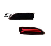 feux arrière Feux Pare-chocs À LED Rouges Pour Toyota Pour Corolla, Fonction Feu Stop Et De Brouillard Arrière, Clignotant Séquentiel Eclairage arrière Feux(Smoked Lens)