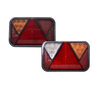 Feux arrière FRISTOM FT-270 LED, 12 V, gauche/droite, 6 fonctions