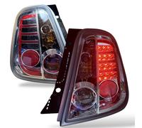 Feux Arrière Gauche/Droite LED Transparent Chrome Fiat 500 2007-2015 Paire